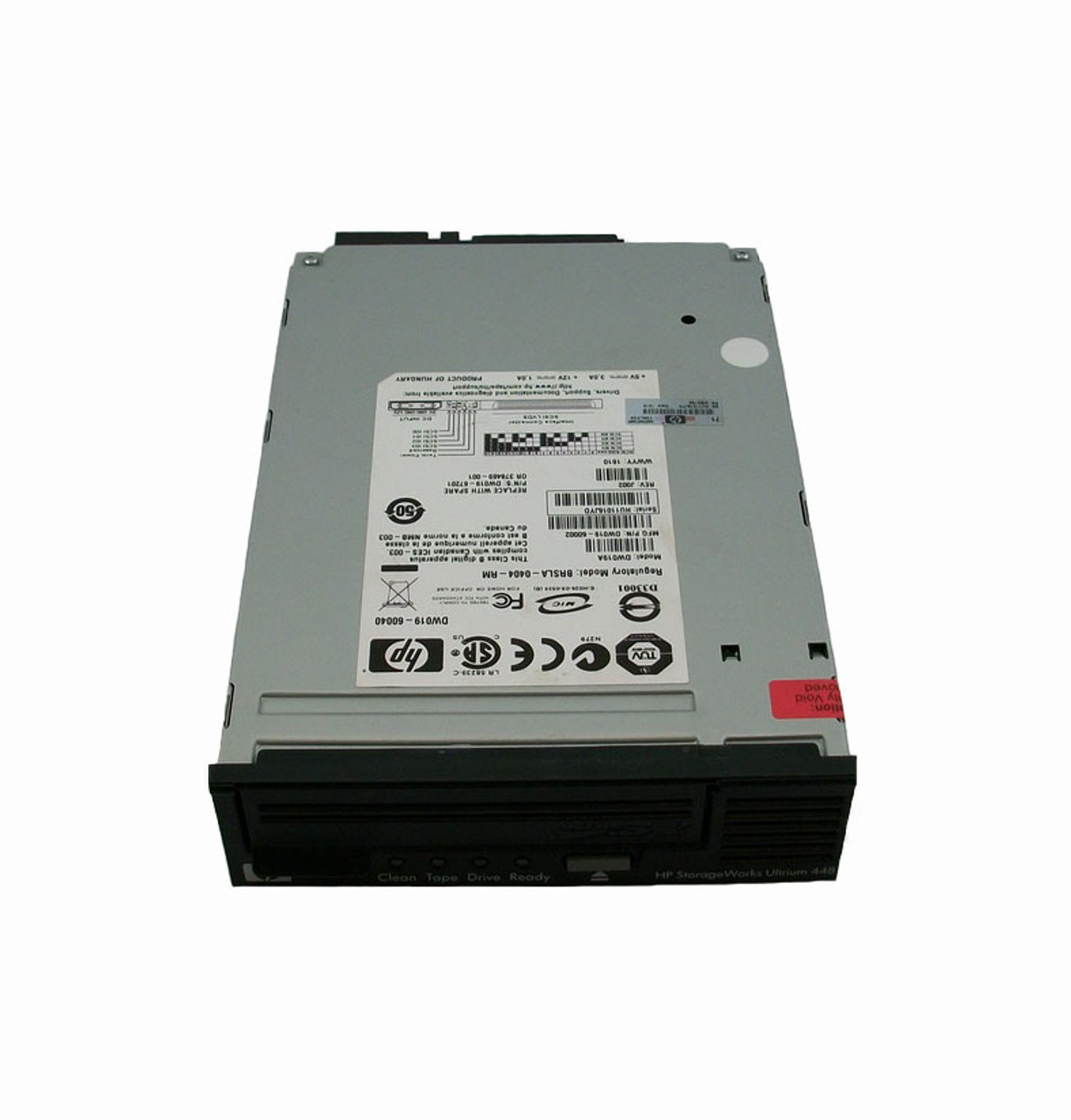 HP DW019-67201 Ultrium 448 LTO2 Tape Drive DW019A 3748469-001