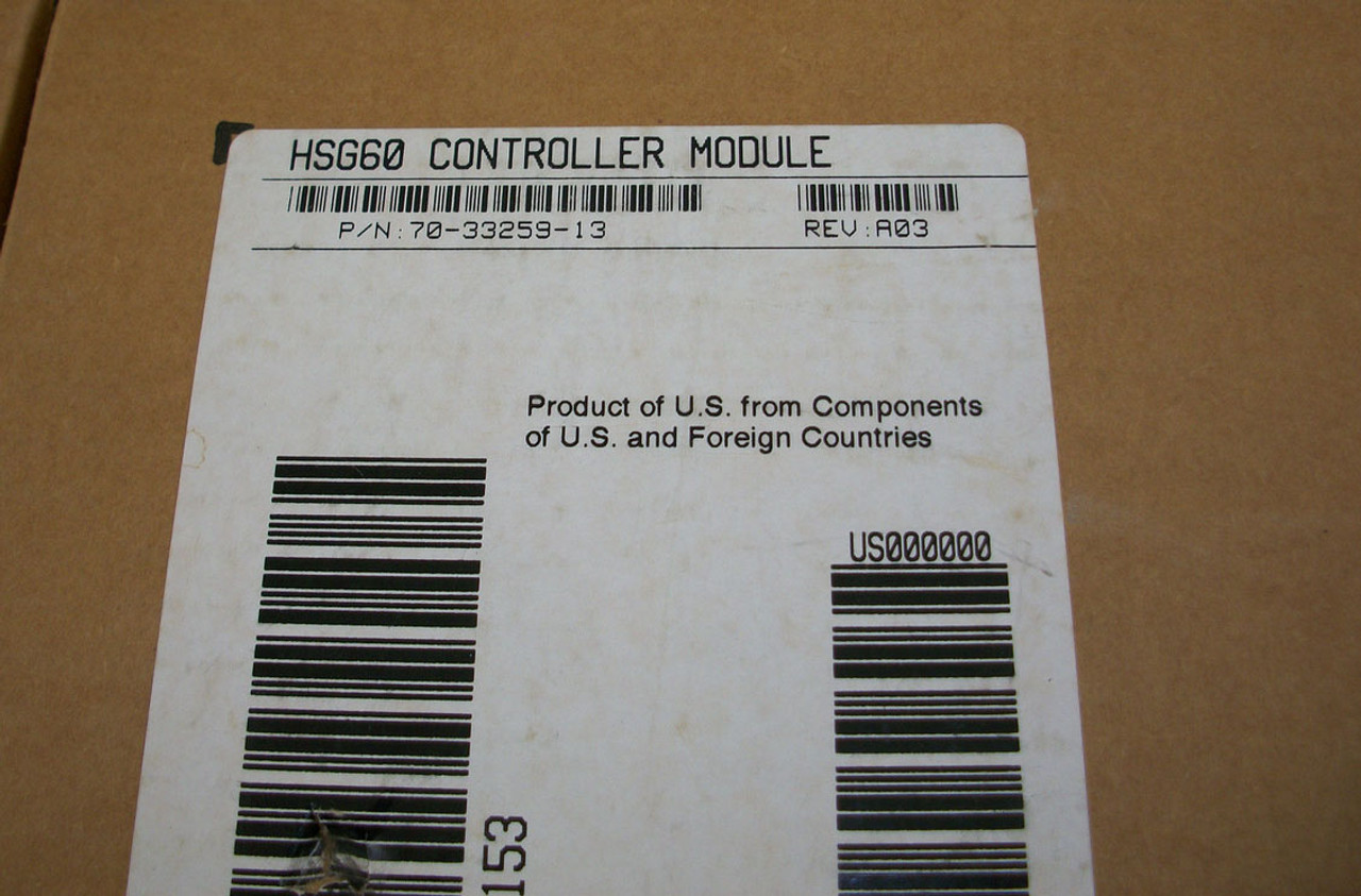 HP HSG60 Controller Module 173406-001 70-33259-S2