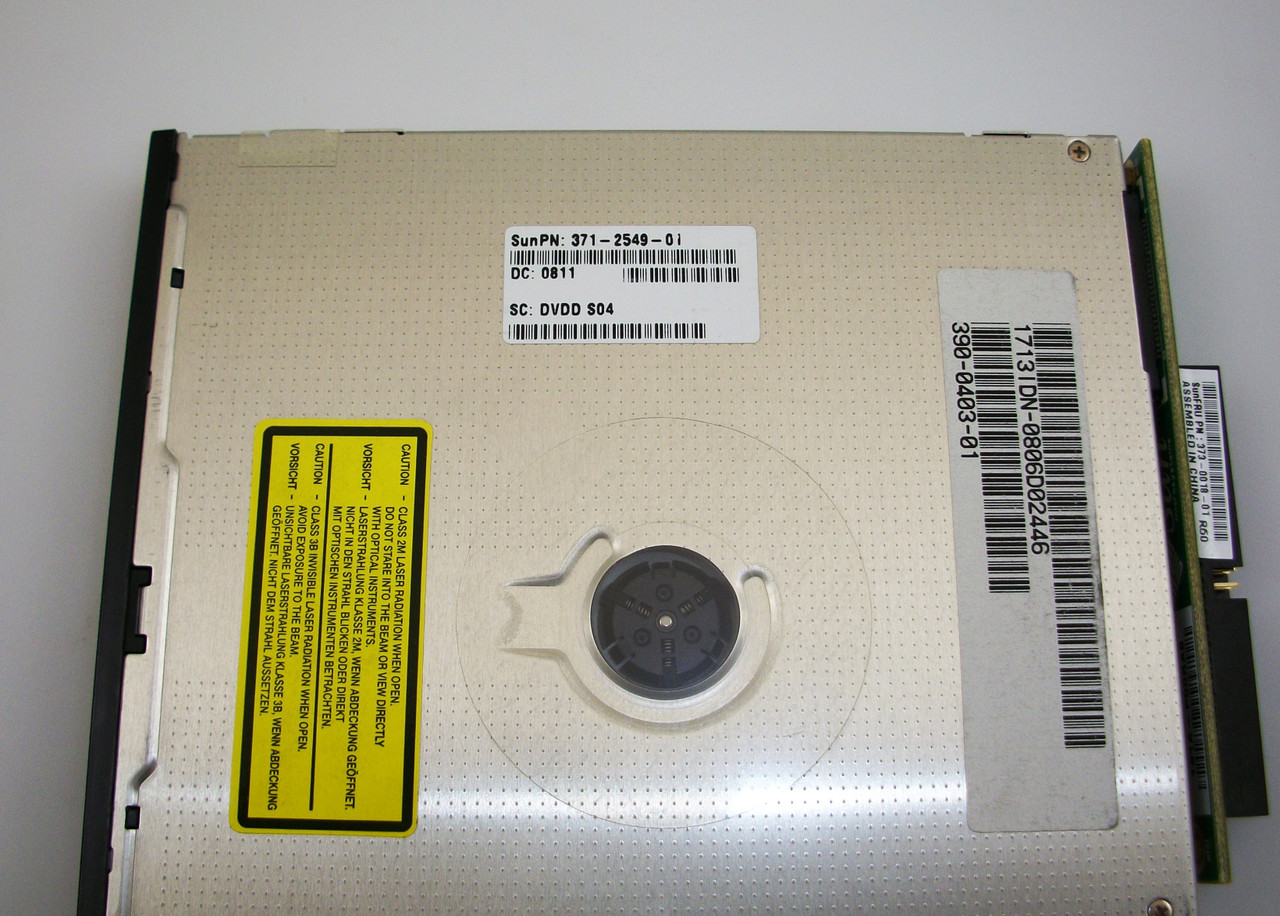 SUN 8X DVD / 24C CD Writer 371-2549 / X8410A-Z