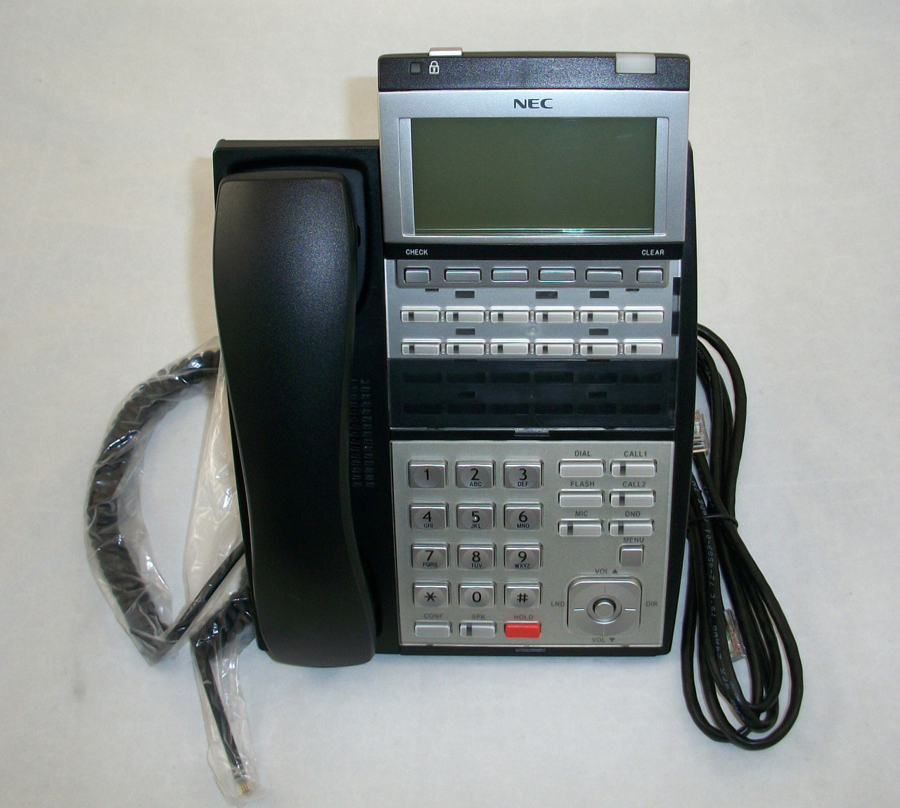 NEC UX5000 IP3NA-12TIXH Black IP Display Phone 0910064