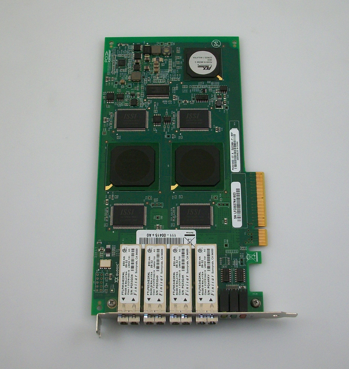 QLOGIC PX2610402-07 4GB Quad Port Fibre Channel PCI-E Adapter QLE2464-P-NAP