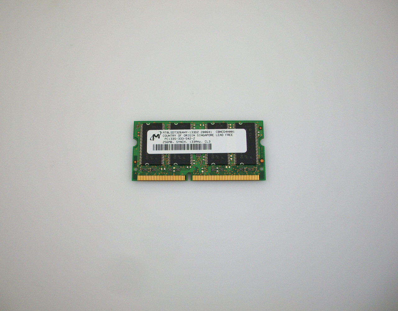 Micron MT8LSDT3264HY-133D2 256MB PC133 133MHz Memory Module for Mitel 3300