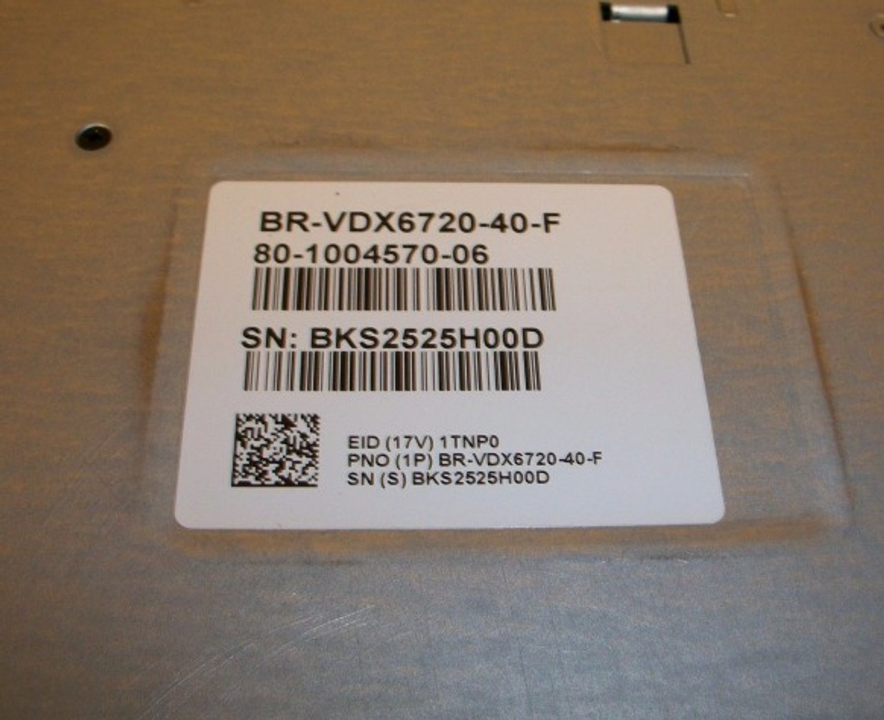 BROCADE VDX 6720 BR-VDX6720-40-F