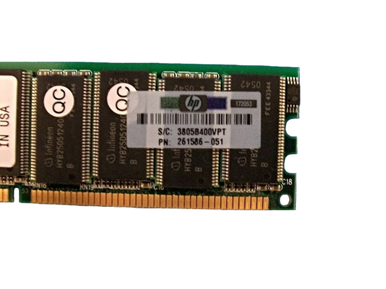 HP 2GB PC2100 Memory 261586-051