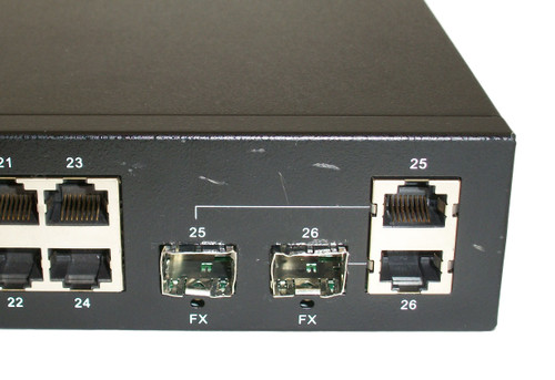 Black Box 24-Port 10/100 L2 PoE Switch LPB201A