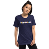 BCinColor T-Shirt front view, on a small model.