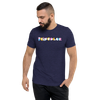 BCinColor T-Shirt front view, on a large model.