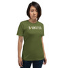 BUnited T-Shirt front view, on a small model.