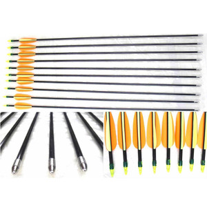 25 x Kids Arrows - Fibreglass 26" - Archery Supplies 25 x Kids Arrows - Fibreglass 26" - Archery Supplies