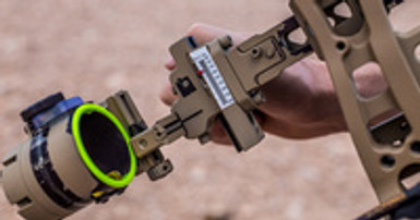 How do compound bow sights work?