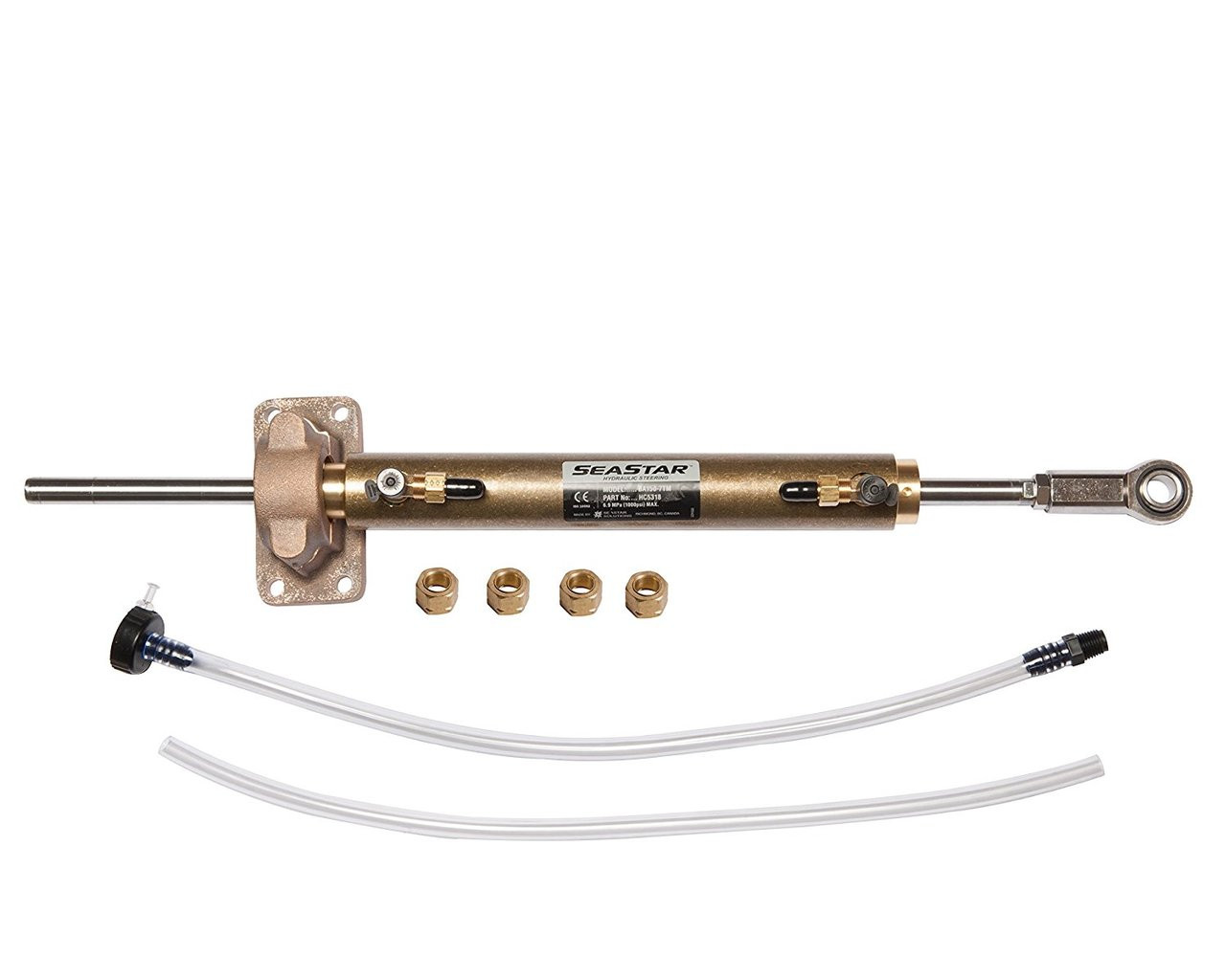 SeaStar HC5369 | BA150-9TM | Boat Steering Brass Cylinder