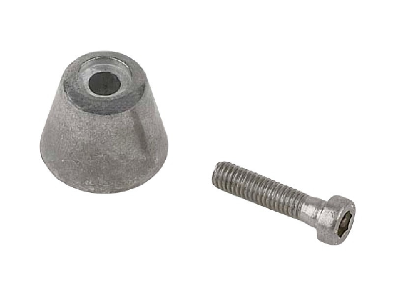 Saran.0525 Side-Power SM61180 Zinc anode (incl. screw) For 4HP/6HP (older