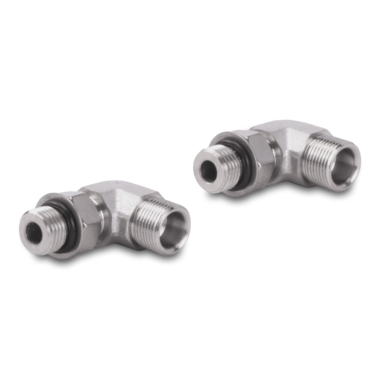 SeaStar HF6004 ORB Fitting Kit 90 Degree Elbow Stainless Steel