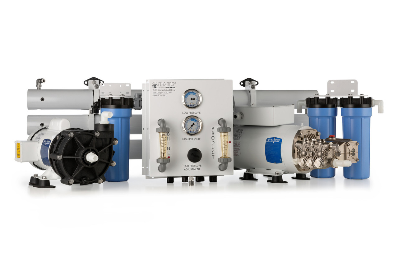 Daily Watermakers Aquamate AQII1800M | 75 GPH | Semi Automatic