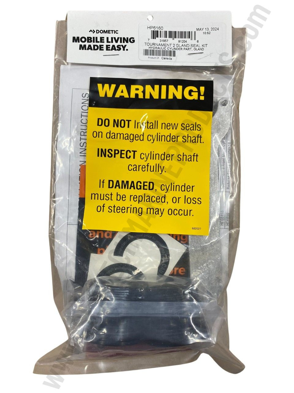 SeaStar HP6160 Seal Gland Kit for Tournament Cylinders