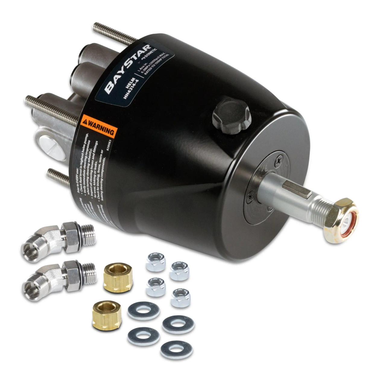 BayStar HH4314-4 | 1.4 Front Mount | Boat Helm Pump