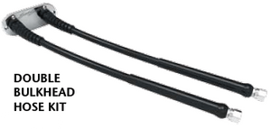 Bass Boat Outboard SS Double Bulkhead Hoses HO89XX