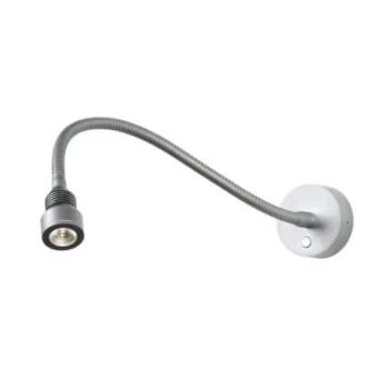 Imtra ILPB20113307 Prohn Table Mount LED w/Switch & Dimmer, 10-30VDC, 300mm Matte Chrome - Warm - IP20
