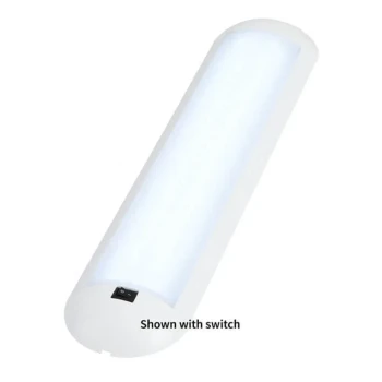 Imtra IL0302 F-30.1 LED Light w/Switch, 12VDC White - Cool - 381mm / 15" - IP40