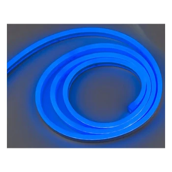 Imtra ILEML-BL-12LED Neon LED Rope Light, 12VDC, 5/16"X5/8" Top Emitting, PVC (per ft) Blue - IP65