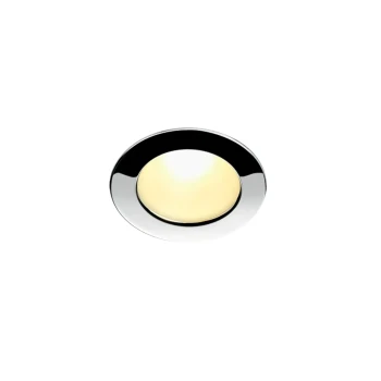 BCM BCM3239-A50-34 Rodi 50 LED 8-32VDC Polished Chrome - Warm - 4W - 50mm / 1.97"