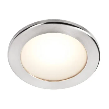 BCM BCM3406K-A60-4 Orlando LED 8-32VDC Polished S.S. - Warm - 1.5W - 60mm / 2.36"