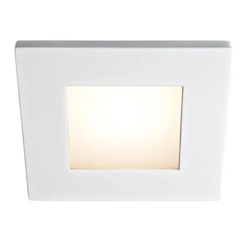 BCM BCM3405K-A55-4 Miami LED 8-32VDC Polished S.S. - Warm - 1.5W - 55X55mm/2.16X2.16"