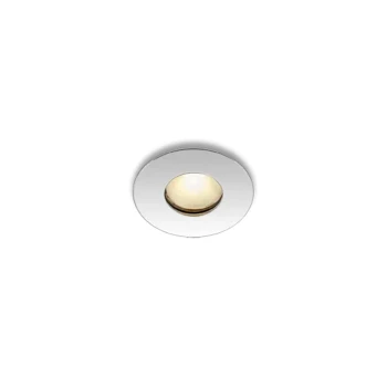 BCM Mini Roe 30 Polished Chrome Downlight 3000K IP65 — BCM3284-A30-4