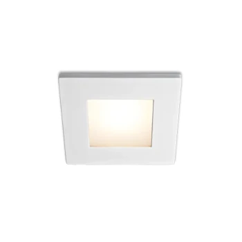 Imtra Miami 70, Polished SS, 3000K/Blue Screw Mount, 2W, 8-32VDC, IP66 — BCM3405B3-C70-4