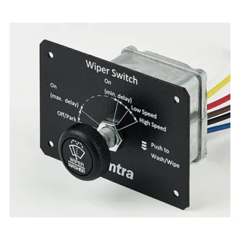 Exalto wipers KIT: Combination Switch for One Wiper with Panel, 12v — EX2158K