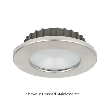 Imtra Tide PowerLED, Bi-Color, CW/Red, Polished SS With DT04-3P Deutsch Connector Installed — ILIM61501-BW