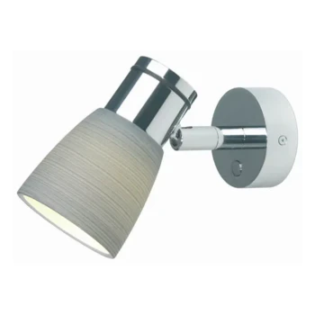Prebit Munich, Chrome w/Titanium Glass Shade & DIM2WARM (3000-2200K) — ILPB21112105
