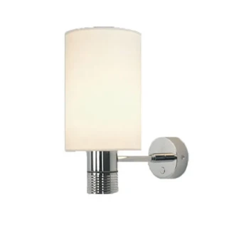 Prebit NOVA w/USB & Dim Switch, Chrome LED Wall Lamp — ILPB25013805USB