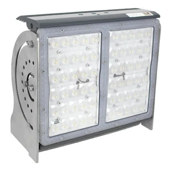 VisionX Pitmaster 60 LED Commercial Marine Deck Light 90-277VAC, 280W, 60°, Grey, IP68 — ILPM60FD-GR-5K