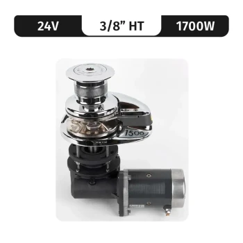 Lofrans PROJECT 1500/X3, 24VDC, 1700W CAPSTAN, 3/8"HT GYPSY — LW7962C/1-3/8