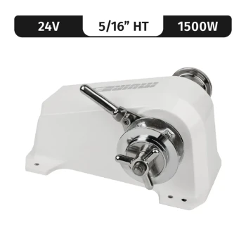 Muir windlasses Cheetah, Compact HR2500, 24V, 1500W Composite, 5/16"HT/BBB, Single Gypsy/Single Drum — MH250024-5/16H