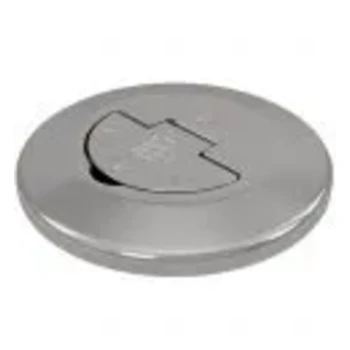Roca Lid for deck filler, stamped AISI316/Plastic (POM) Heat black oxidation (HBO) — RC422942