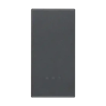 Imtra EIKON: 1M INTERCHANGE BUTTON, CUSTOMIZABLE, GREY, LIGHTABLE — VMP20021       