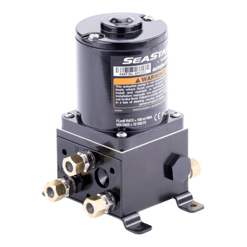 Seastar AP2433 Marine Hydraulic Autopilot Pump Type 2 24v 100in³ Per Min. Seastar AP2433 Marine Hydraulic Autopilot Pump Type 2 24v 100in³ Per Min.