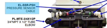 Spectra EL-SSR-PSH Pressure Transducer Cable Spectra EL-SSR-PSH Pressure Transducer Cable