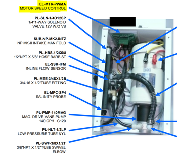 Spectra EL-MTR-PWMA Spectra PWM Assembly 12V/24V Spectra EL-MTR-PWMA Spectra PWM Assembly 12V/24V