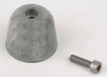 Sleipner Sidepower SM101180 Zinc Anode (Incl. Screw) for Older 10/15/20HP Twin w/Bronze Props