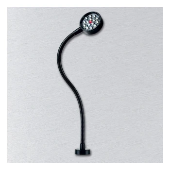 Imtra IL5321 F-4 TouchLED, 10-30VDC, 300mm (11.81"), Bulkhead Mt Black - Cool/Red - IP50
