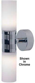Prebit Berlin ILPB20012907 Boat LED Wall Light Fixture - Matte Chrome - Warm White