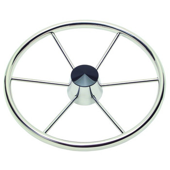 Schmitt Model 150 17" 6 Spoke Destroyer Wheel - 3/4" Tapered Shaft - Standard Rim Black Center Cap 22° Dish - 1521721 Schmitt Model 150 17" 6 Spoke Destroyer Wheel - 3/4" Tapered Shaft - Standard Rim Black Center Cap 22° Dish - 1521721