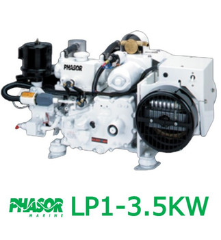 Phasor Marine LP1-3.5kW Low Profile Diesel Boat Generator