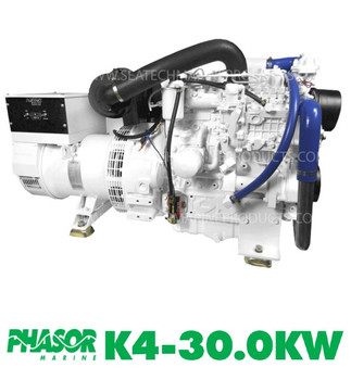 Phasor Marine K4-30.0KW Standard Series Boat Diesel Generator Phasor Marine K4-30.0KW Standard Series Boat Diesel Generator