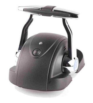 ZF MC2000-4LR Control Head Single with Dual Chrome Levers on Black