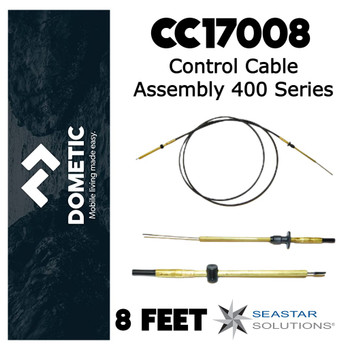 Seastar CC17008 Control Cable Assembly 400 Series 8 Feet Seastar CC17008 Control Cable Assembly 400 Series 8 Feet