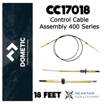 Seastar CC17018 Control Cable Assembly 400 Series 18 Feet Seastar CC17018 Control Cable Assembly 400 Series 18 Feet